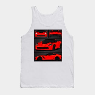 Z06 RED Tank Top